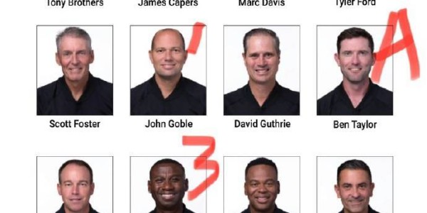 总决赛G5裁判阵容:戈布尔、戴维斯以及威廉姆斯